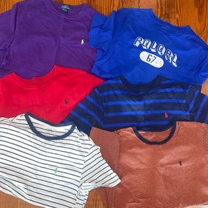 Lot of 6 Polo T-shirts